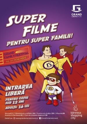 Filme GRATIS pentru copii la Grand Cinema & More Filme GRATIS pentru copii la Grand Cinema & More